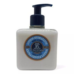 L'Occitane Shea Butter Extra Gentle Hand & Body Lotion 10.1oz 300ml new